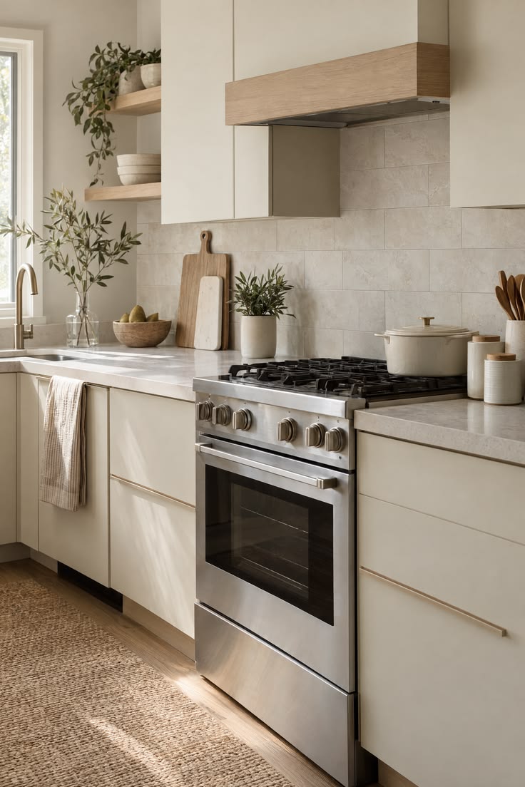Peel-and-stick backsplash edit