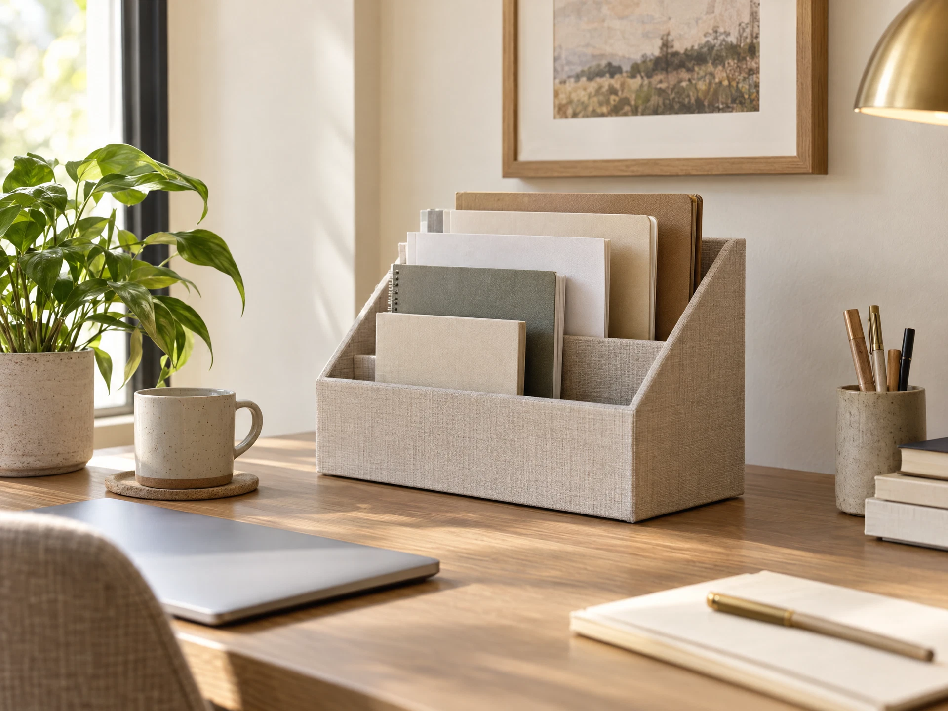 Desktop file organizers
