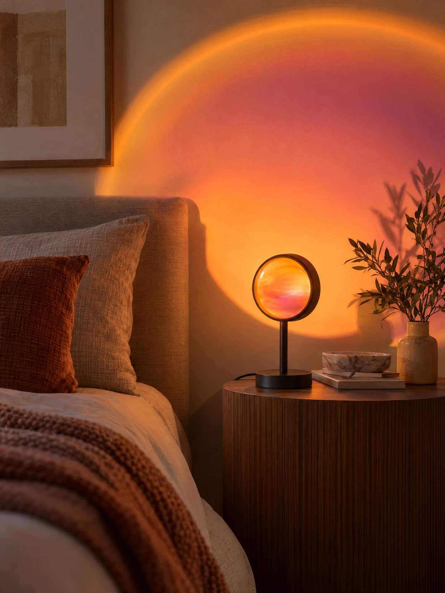 Warm floor lamps for living rooms
